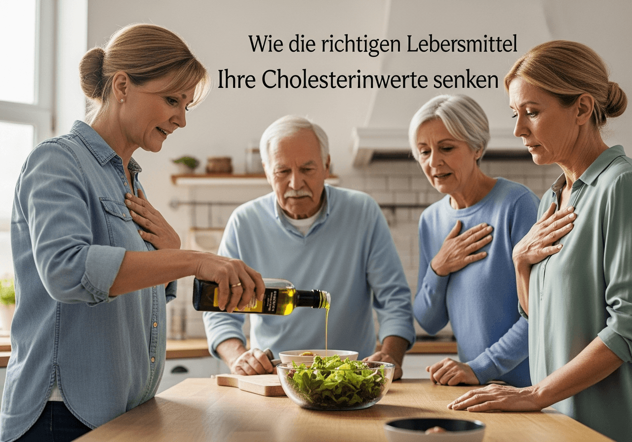 Wie die richtigen Lebensmittel Ihre Cholesterinwerte senken