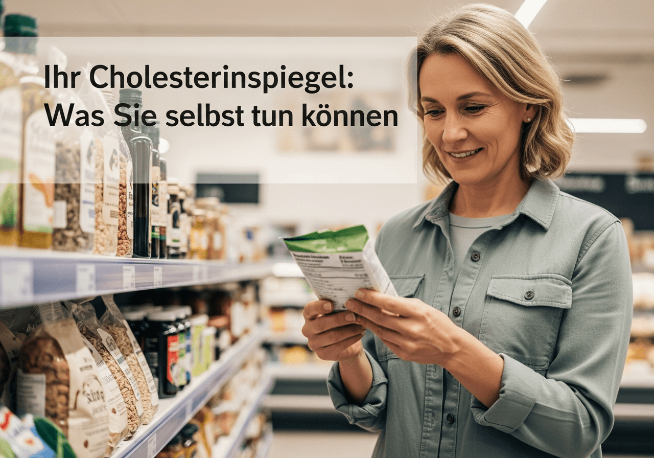 Ihr Cholesterinspiegel: Was Sie selbst tun können
